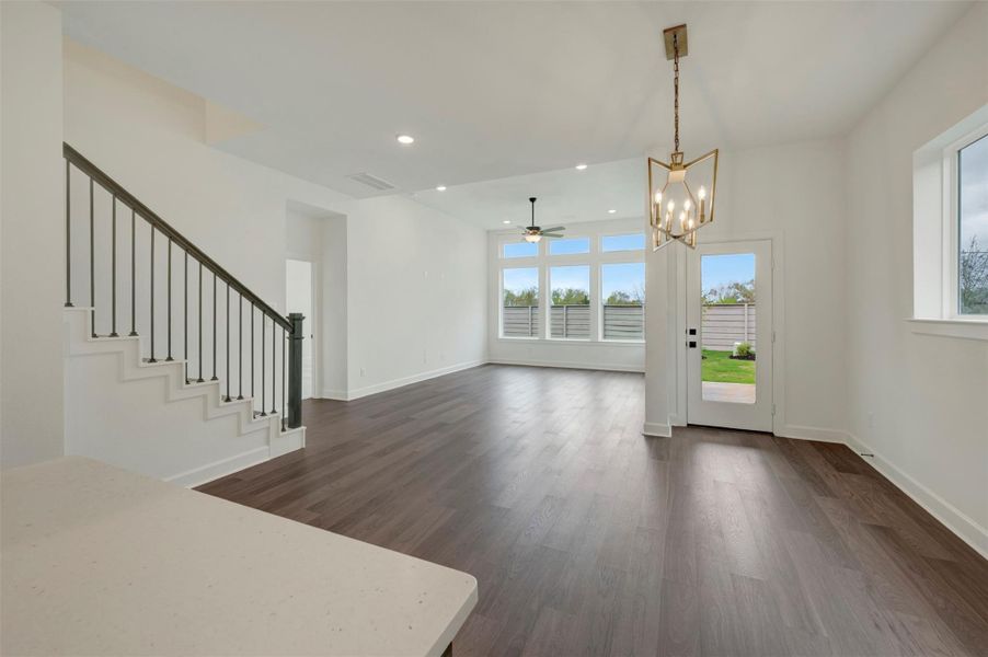 Spacious, unfurnished interior of a new home in Pomona 45' Homesites, Manvel (Image 21).