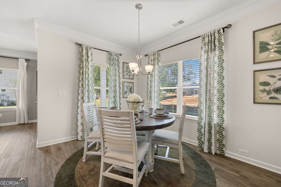 Furnished interior view inside a new home in Trellis Park, Hampton (Image 10).