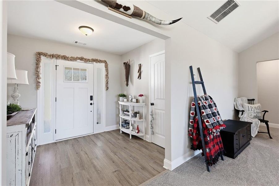 Furnished interior view inside a new home in , Winder (Image 6). Furnished interior view inside a new home in , Winder (Image 6).