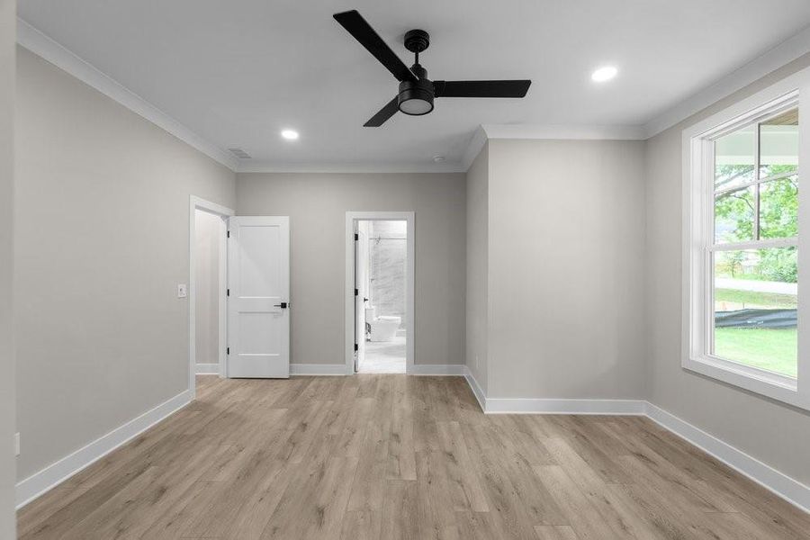 Spacious, unfurnished interior of a new home in , Lilburn (Image 43).
