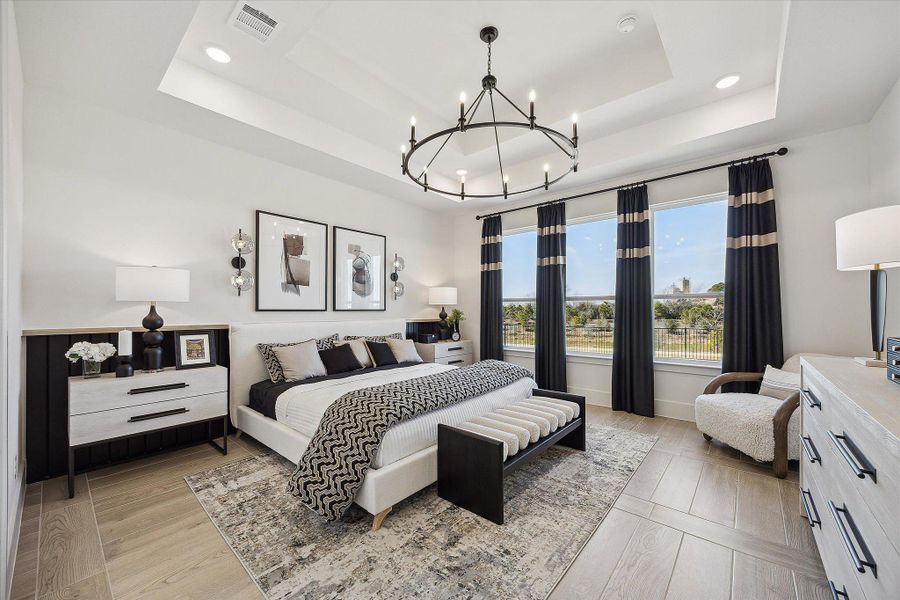Furnished interior view inside a new home in Cross Creek West, Fulshear (Image 16). Furnished interior view inside a new home in Cross Creek West, Fulshear (Image 16).