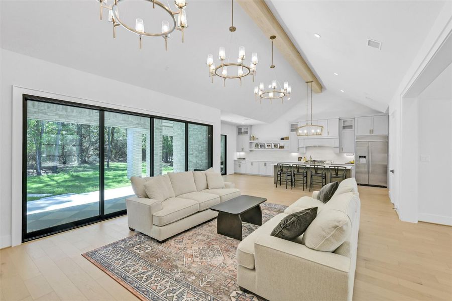 Furnished interior view inside a new home in , Montgomery (Image 17).