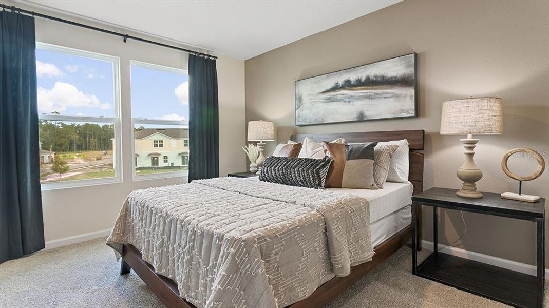 Furnished interior view inside a new home in Bridgewater, St. Augustine (Image 10).