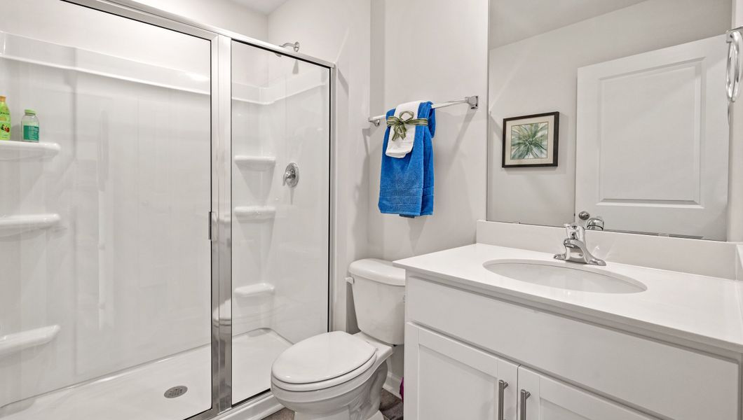 Representative furnished interior of a home built from the Hayden by D.R. Horton in Lakestone, Woodruff (Image 17).