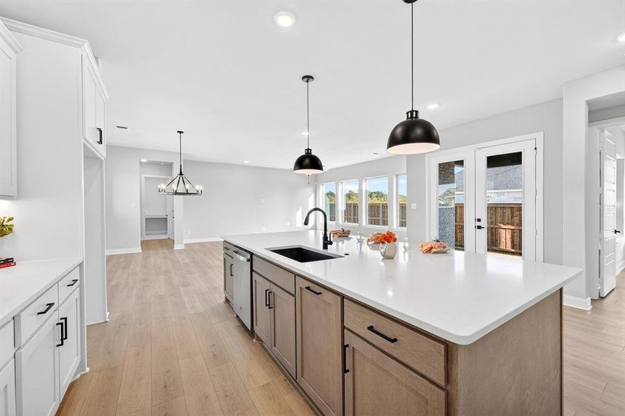 Furnished interior view inside a new home in Elements at Viridian - Signature Series, Arlington (Image 8).