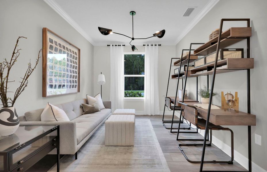 Representative furnished interior of a home built from the Mystique by Pulte Homes in Seminole Palms, Palm Coast (Image 28).