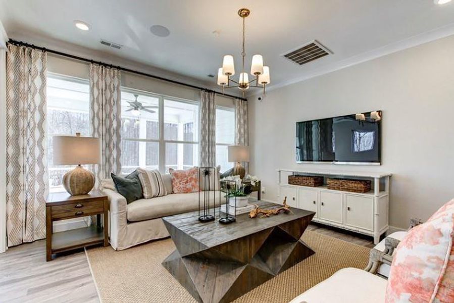 Furnished interior view inside a new home in , Loganville (Image 4).