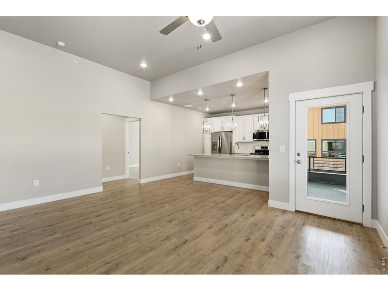 Spacious, unfurnished interior of a new home in Northfield at Old Town - Vista Collection, Fort Collins (Image 12).