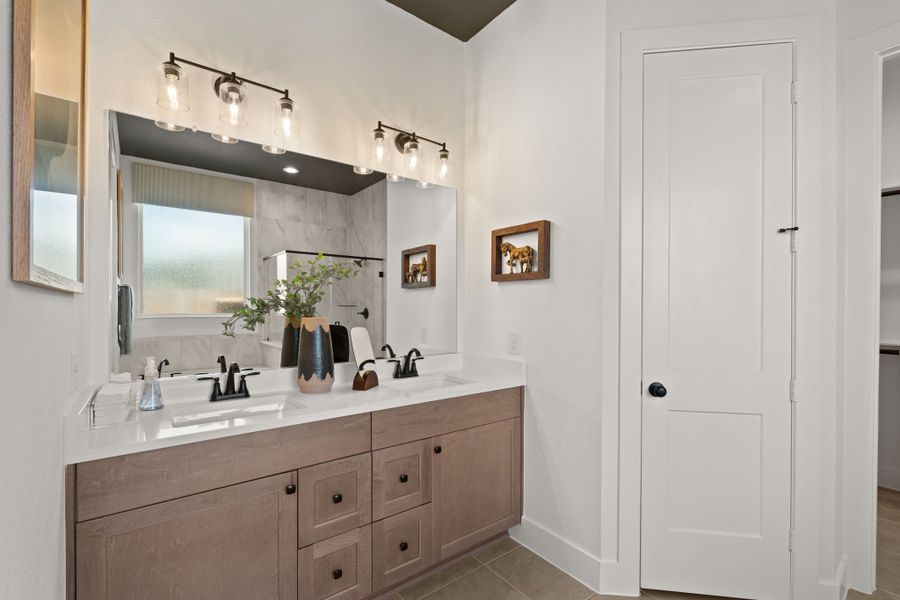 Furnished interior view inside a new home in Artavia, Conroe (Image 19).