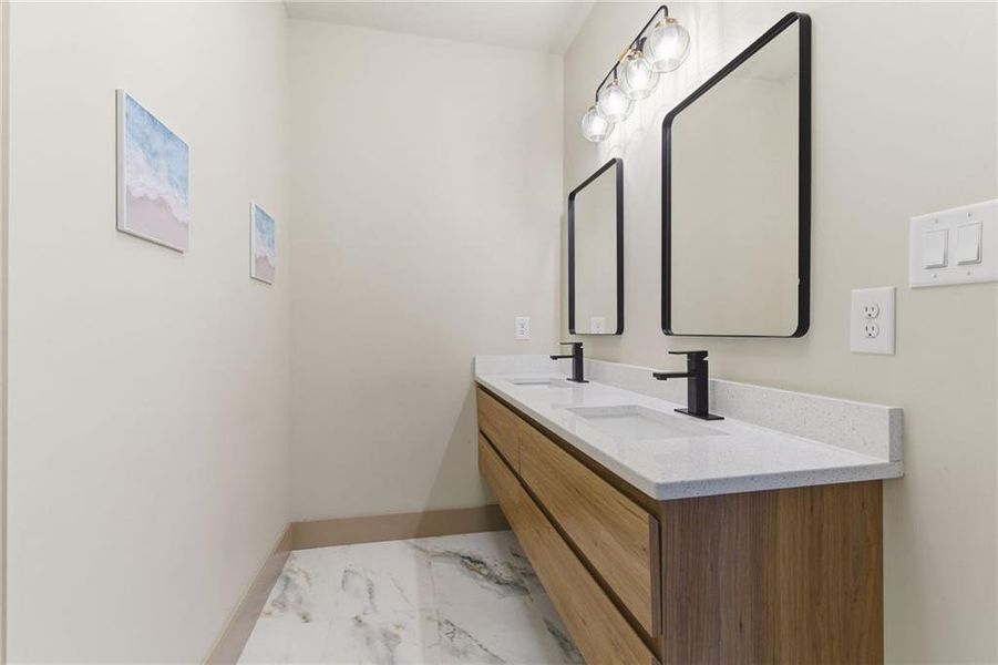 Furnished interior view inside a new home in , Tyrone (Image 16).