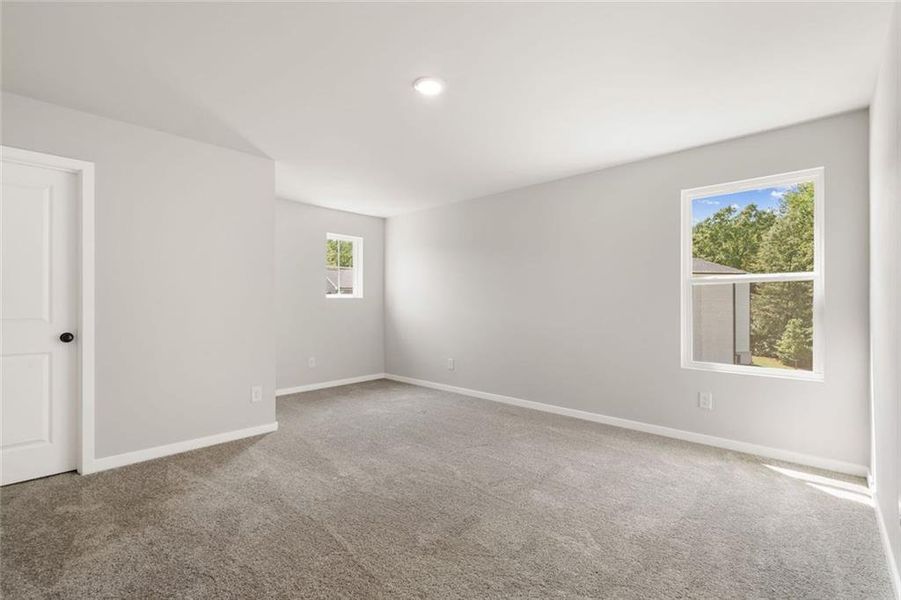 Spacious, unfurnished interior of a new home in Windsong Estates, McDonough (Image 24). Spacious, unfurnished interior of a new home in Windsong Estates, McDonough (Image 24).
