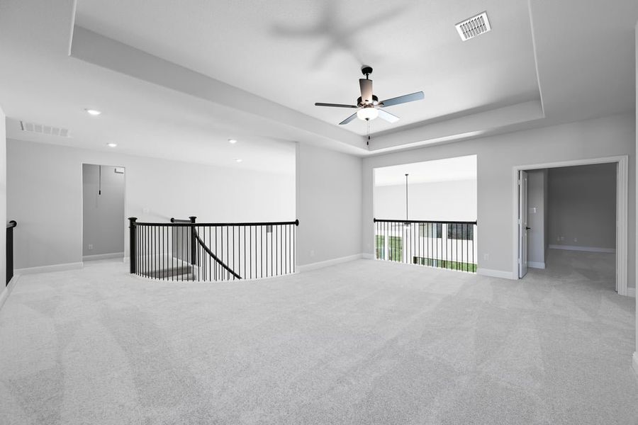 Spacious, unfurnished interior of a new home in The Ranch at Uptown Celina, Celina (Image 16). Spacious, unfurnished interior of a new home in The Ranch at Uptown Celina, Celina (Image 16).