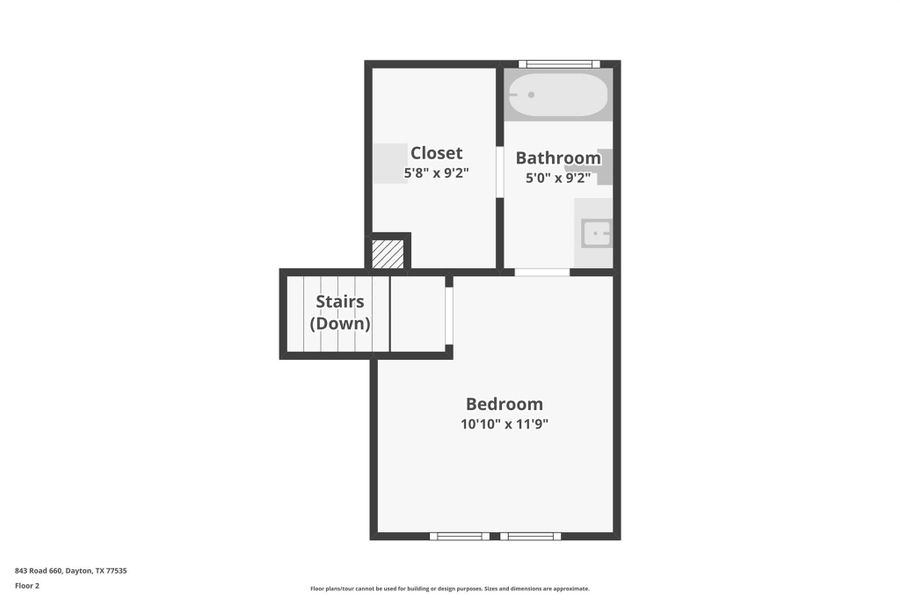 2D floor plan layout of this home in , Dayton, TX (Image 4). 2D floor plan layout of this home in , Dayton, TX (Image 4).