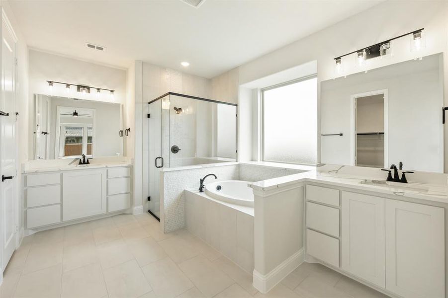 Furnished interior view inside a new home in The Oasis at North Grove 75-80, Waxahachie (Image 9). Furnished interior view inside a new home in The Oasis at North Grove 75-80, Waxahachie (Image 9).