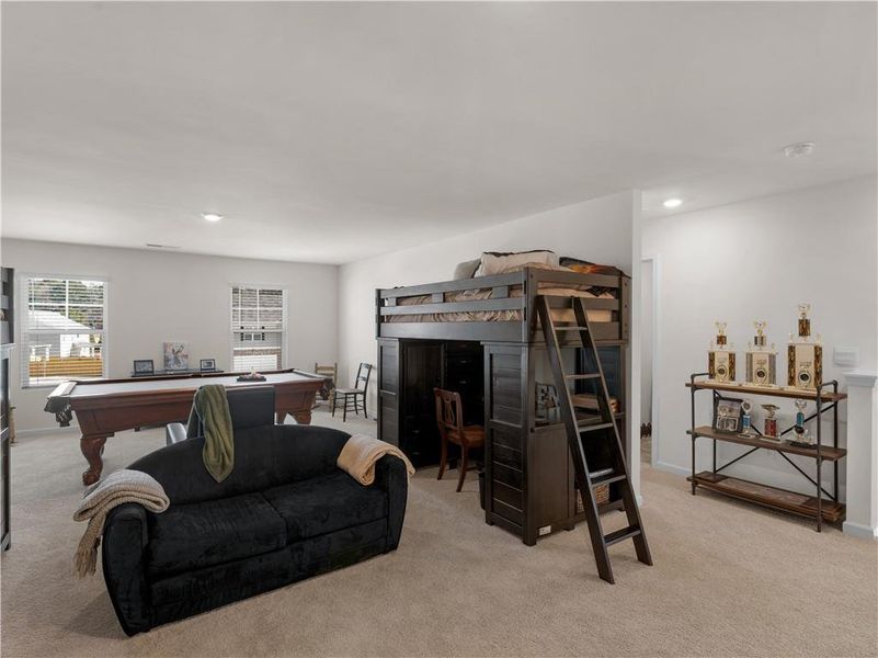 Furnished interior view inside a new home in Bridle Creek, Locust Grove (Image 38).