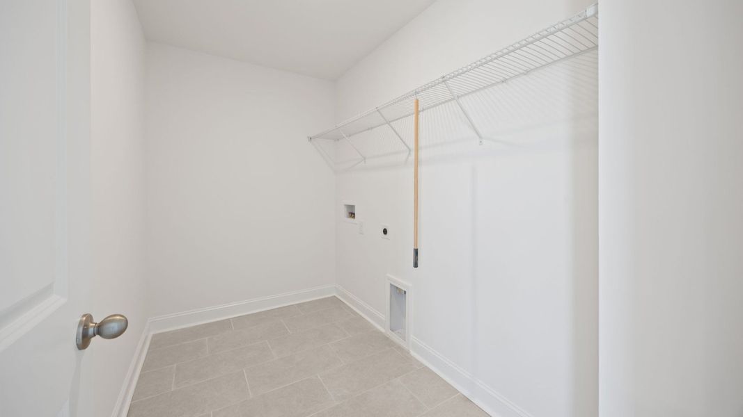 The Jasmine Plan at Farms at Bellingham in Mooresville NC. - Laundry