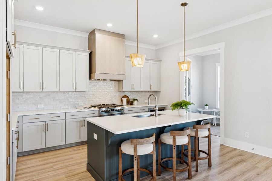Furnished interior view inside a new home in , Summerville (Image 9).