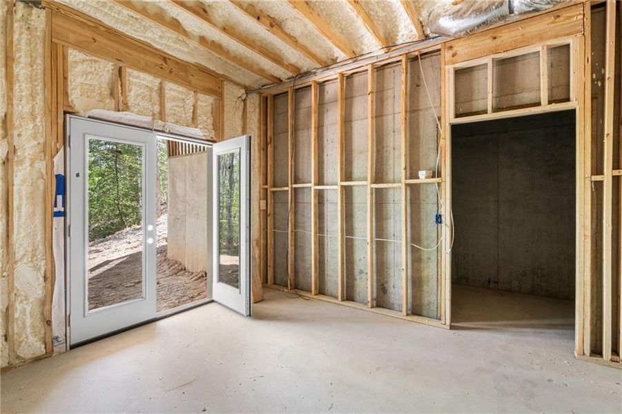 In-progress construction of a new home in , Ellijay, GA (Image 35).