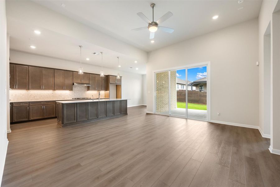 Spacious, unfurnished interior of a new home in The Trails at Carmel, Pflugerville (Image 20).