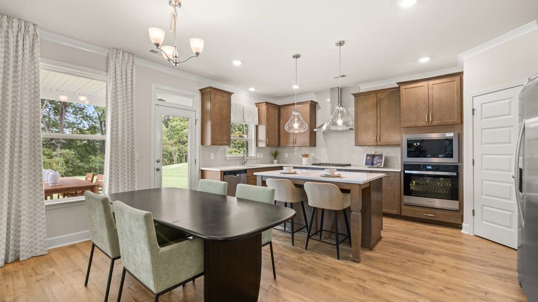 Representative furnished interior of a home built from the Savannah by D.R. Horton in The Gates at Pates Creek, Hampton (Image 3).
