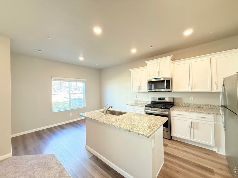 Furnished interior view inside a new home in , Johnstown (Image 8).