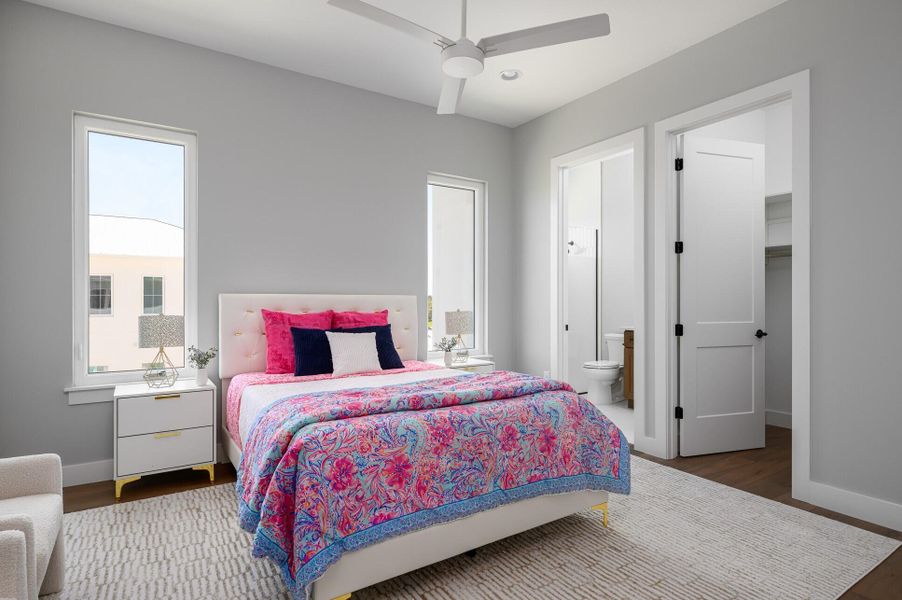 Furnished interior view inside a new home in , Vero Beach (Image 13).