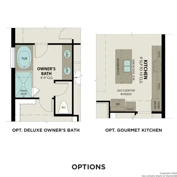 2D floor plan layout of this home in Comanche Ridge, San Antonio, TX (Image 4).