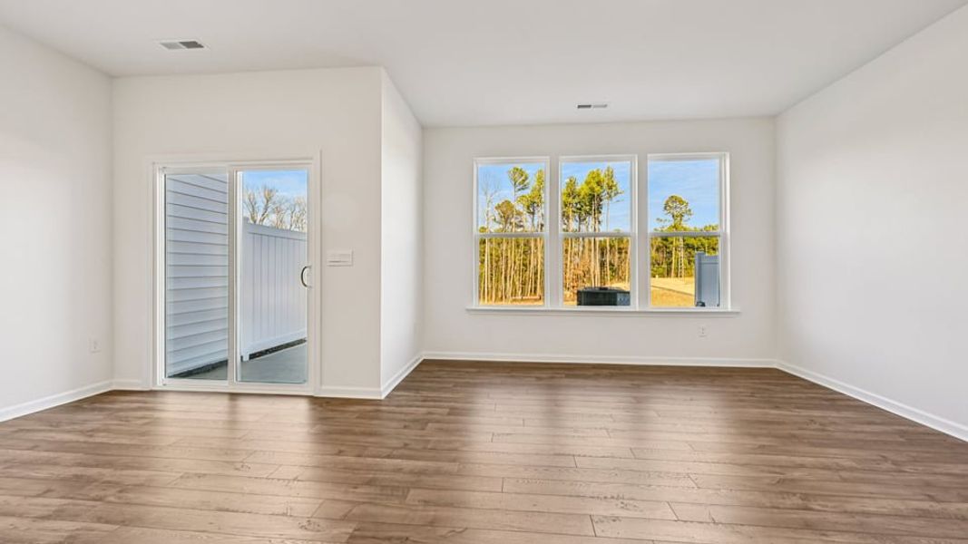 Spacious, unfurnished interior of a new home in Chapel Townes, Raleigh (Image 17).