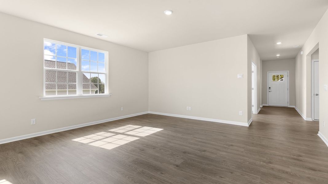Spacious, unfurnished interior of a new home in The Villas at Martin Farms, Aberdeen (Image 12). Spacious, unfurnished interior of a new home in The Villas at Martin Farms, Aberdeen (Image 12).