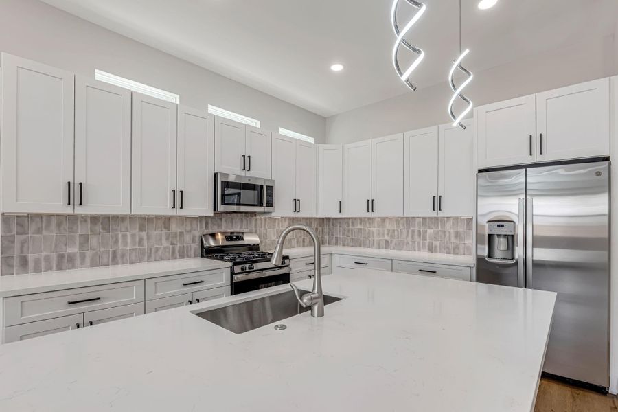 Furnished interior view inside a new home in , Houston (Image 7).