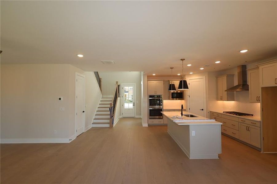 Furnished interior view inside a new home in Ellis, Marietta (Image 8).