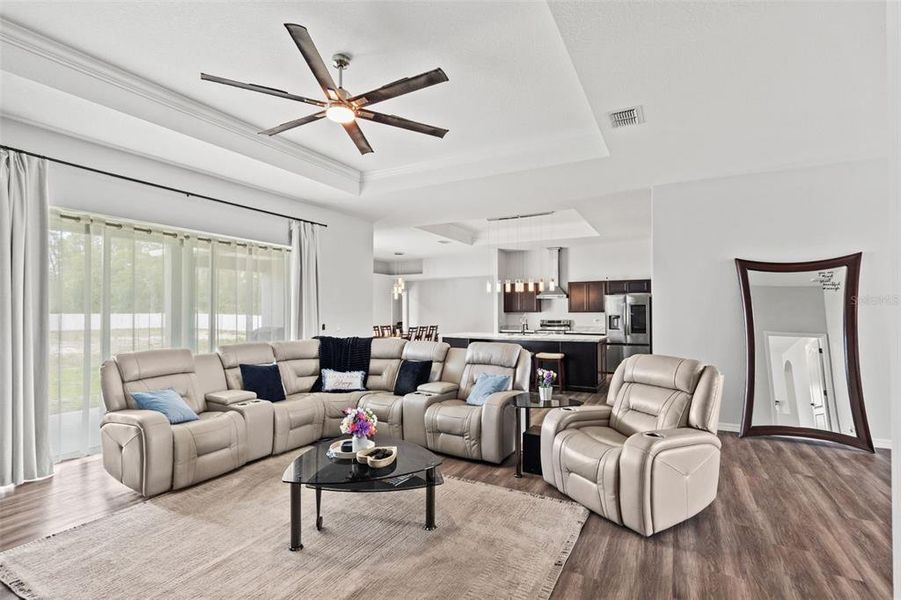 Furnished interior view inside a new home in , Weeki Wachee (Image 18).