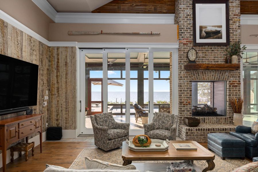 Furnished interior view inside a new home in , Bonneau (Image 5).
