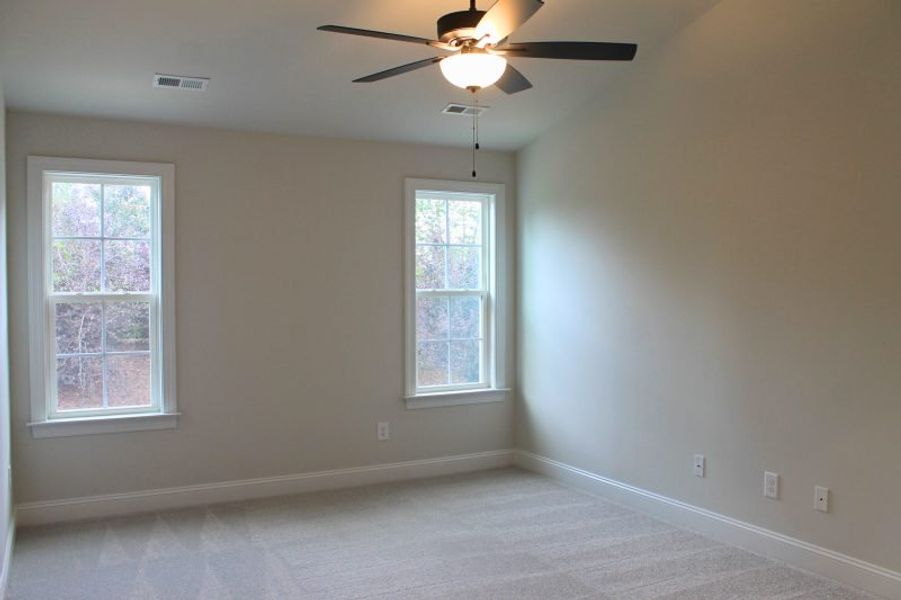 Spacious, unfurnished interior of a new home in Weybridge, Burlington (Image 15). Spacious, unfurnished interior of a new home in Weybridge, Burlington (Image 15).