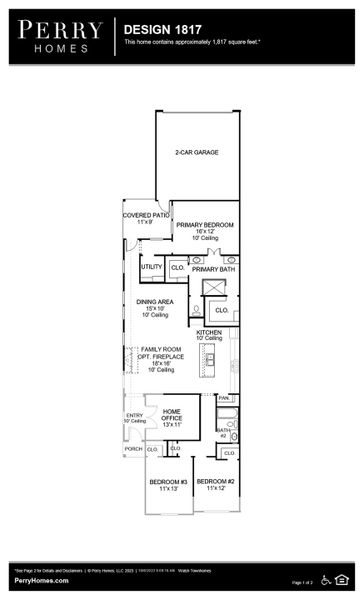 Floor Plan for 1817