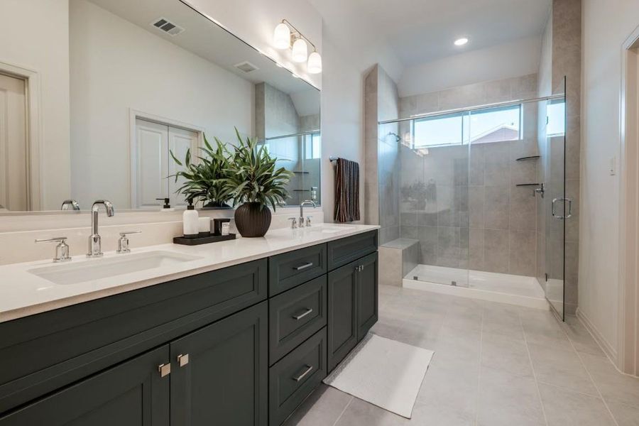 Furnished interior view inside a new home in , Sealy (Image 9).