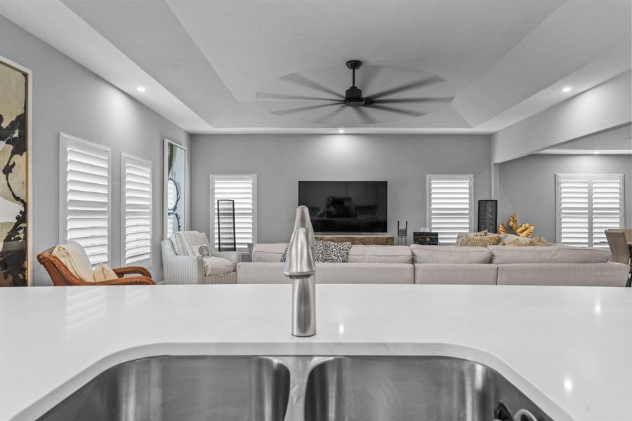 Furnished interior view inside a new home in Grande Hammock, Vero Beach (Image 8). Furnished interior view inside a new home in Grande Hammock, Vero Beach (Image 8).