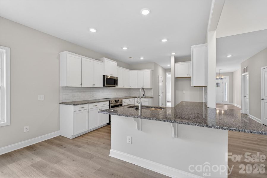 Furnished interior view inside a new home in Crystal Village, Albemarle (Image 5).