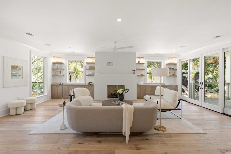 Furnished interior view inside a new home in , Isle Of Palms (Image 7). Furnished interior view inside a new home in , Isle Of Palms (Image 7).