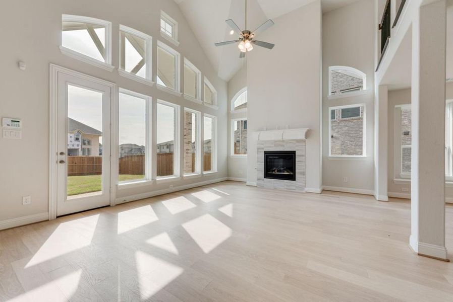 Spacious, unfurnished interior of a new home in Trails at Cottonwood Creek, Rowlett (Image 24). Spacious, unfurnished interior of a new home in Trails at Cottonwood Creek, Rowlett (Image 24).