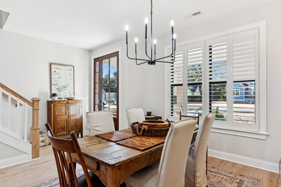 Furnished interior view inside a new home in , Summerville (Image 10).