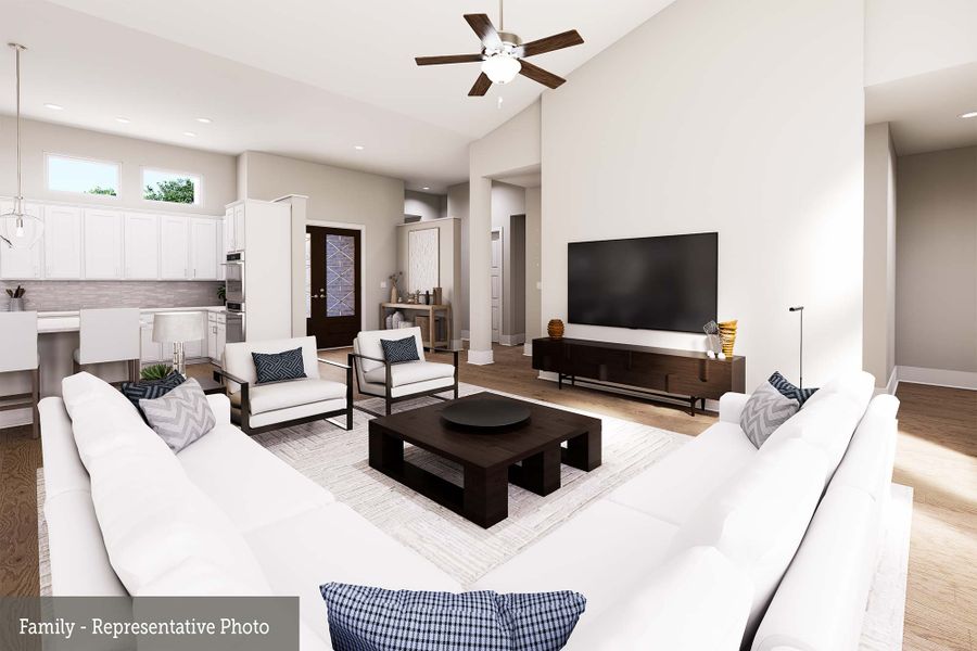 The Creighton - Family Room The Creighton - Family Room