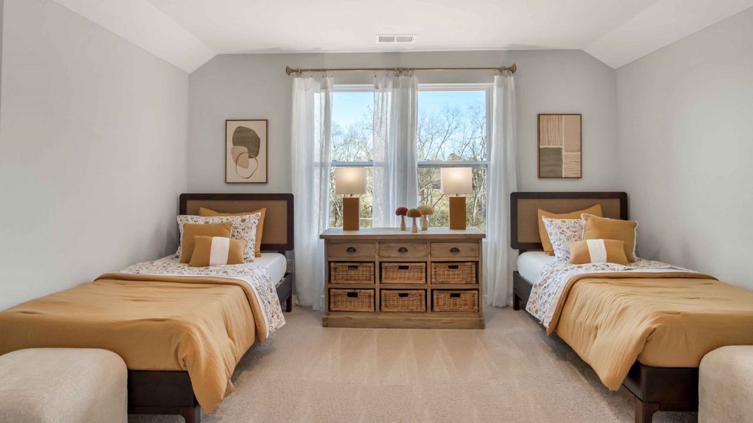 Furnished interior view inside a new home in Nexus South, Gallatin (Image 30).