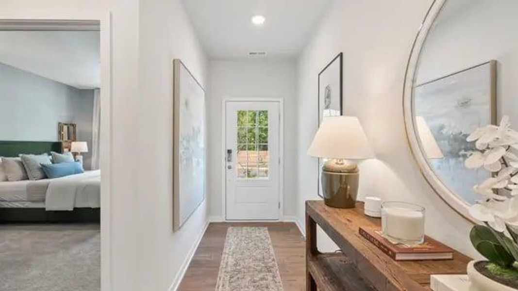 Furnished interior view inside a new home in Belleview Manor, Fairburn (Image 4).