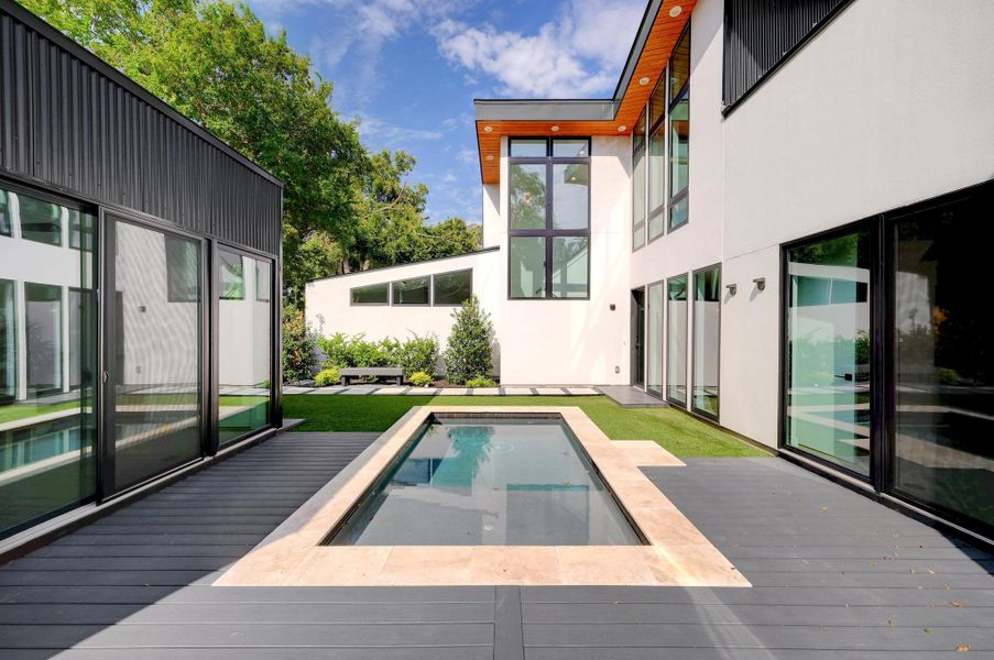 Front exterior of a new home in , Austin, TX, highlighting curb appeal (Image 19). Front exterior of a new home in , Austin, TX, highlighting curb appeal (Image 19).