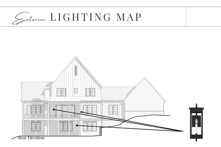 Exterior rendering of this home design in Aster, Milton, GA (Image 2). Exterior rendering of this home design in Aster, Milton, GA (Image 2).