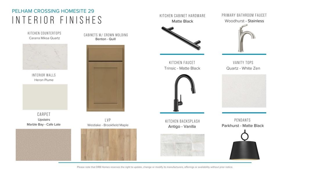 Furnished interior view inside a new home in Pelham Crossing, Greenville (Image 4). Furnished interior view inside a new home in Pelham Crossing, Greenville (Image 4).