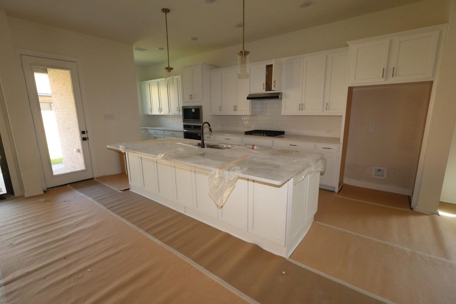 In-progress construction of a new home in Sundance Cove Lakeside - Overlook View Collection, Crosby, TX (Image 11). In-progress construction of a new home in Sundance Cove Lakeside - Overlook View Collection, Crosby, TX (Image 11).