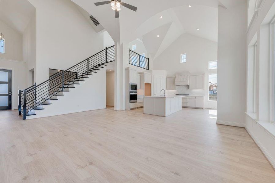 Spacious, unfurnished interior of a new home in Park Trails, Forney (Image 25).