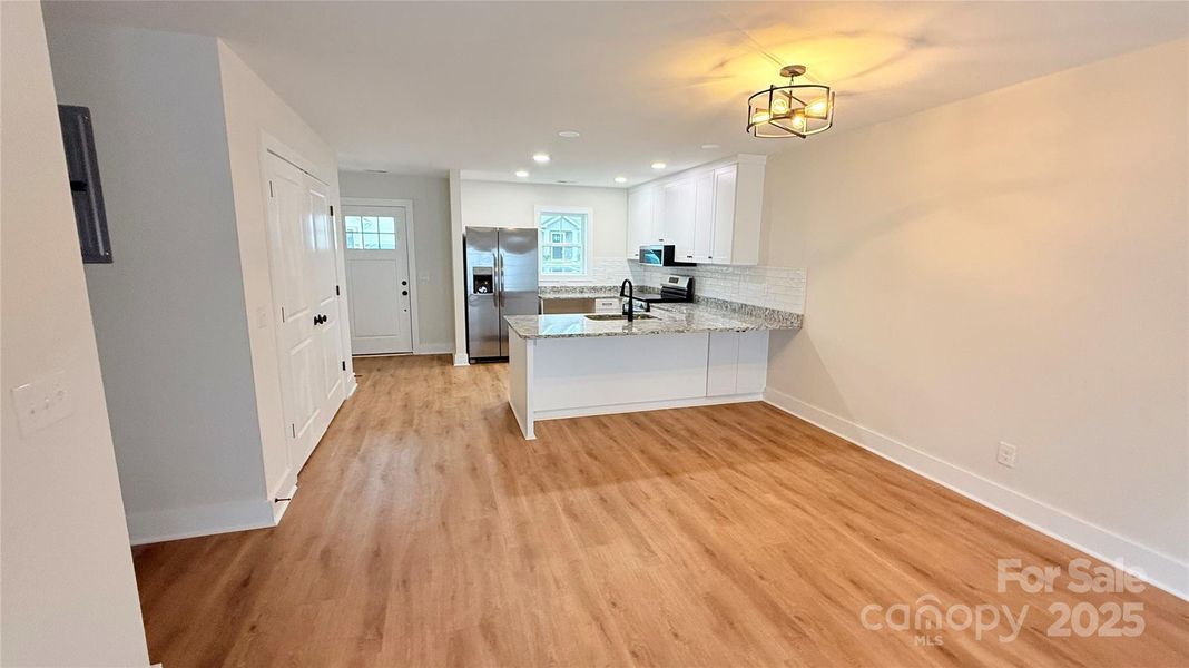 Furnished interior view inside a new home in , Morganton (Image 3). Furnished interior view inside a new home in , Morganton (Image 3).